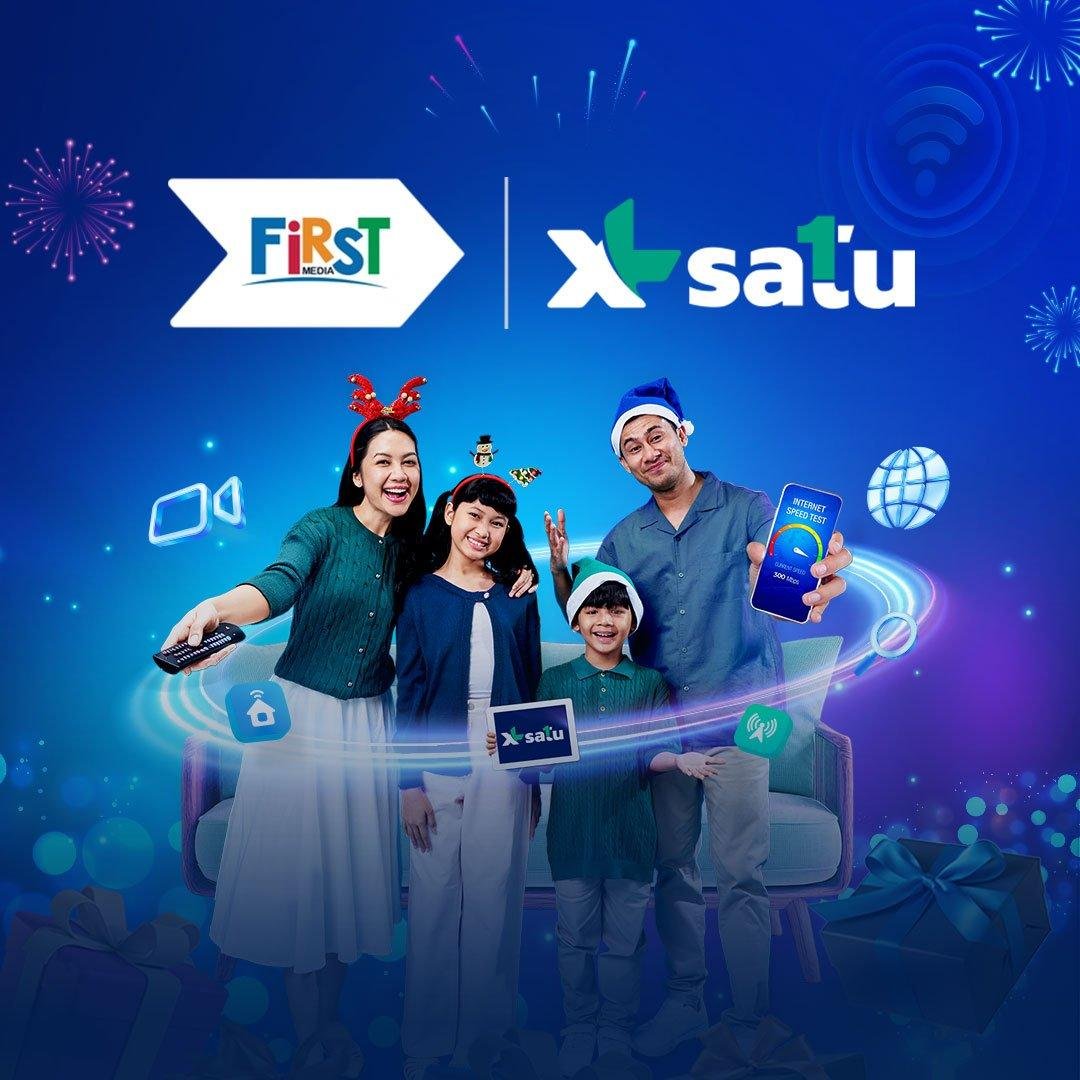 Promo First Media XL Satu Fiber Terbaru Jabodetabek